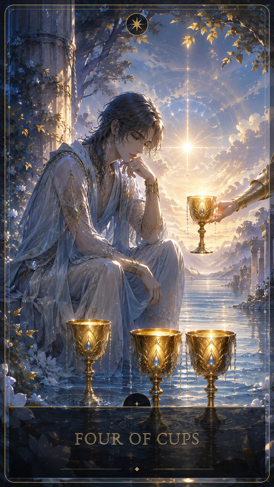Four of Cups